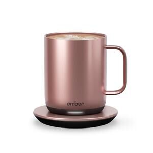 Ember Rose Gold Sealed NIB Smart Mug 10 oz App-Controlled Heated Coffee/Tea Mug